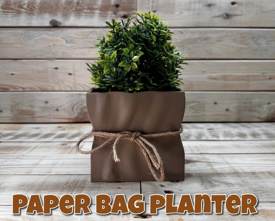 Paper Bag Planter